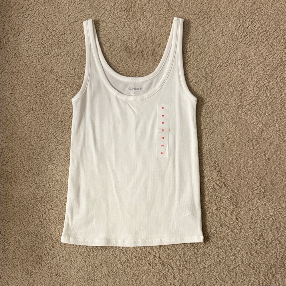 Old Navy Classic White Tank Top